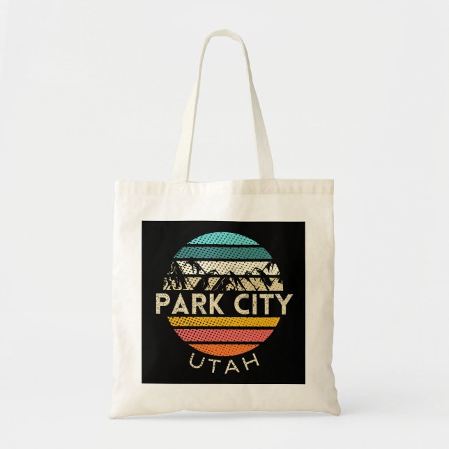 Park City Utah Tote Bag (Front)