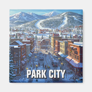 Park City Utah Travel Magnet