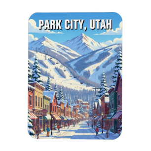 Park City Utah Travel Magnet