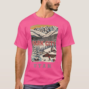 Park City Utah Ut Mountain Majesty Sd991 T-Shirt