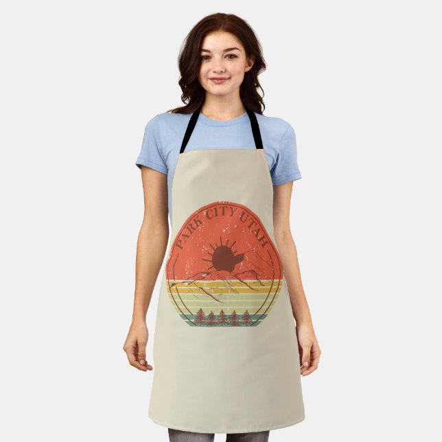 Park city Utah vintage Apron (Worn)