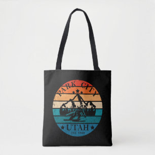 Park city Utah vintage Tote Bag