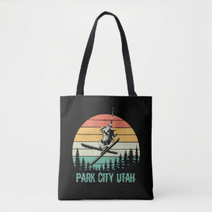 Park city Utah vintage Tote Bag