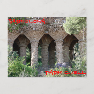 Park Guell Barcelona Postcard