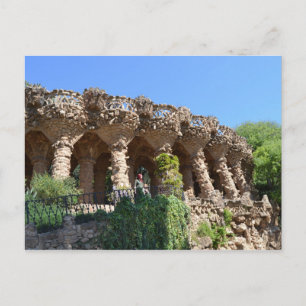 Park Güell, Barcelona Postcard