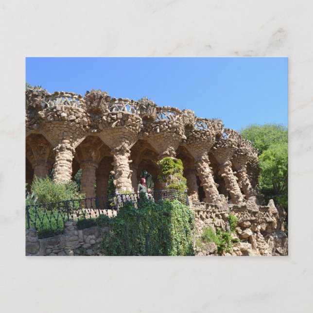 Park Güell, Barcelona Postcard (Front)