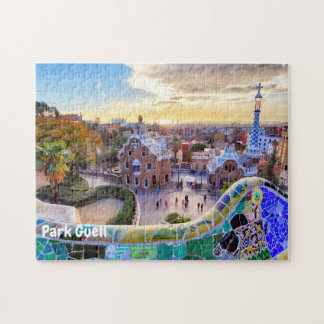 Park Güell, Barcelona, Spain  Jigsaw Puzzle