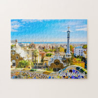 Park Guell, Barcelona, Spain