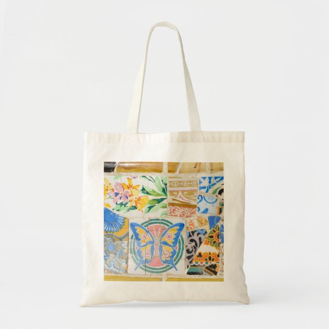 Park Guell mosaics Bag (Front)