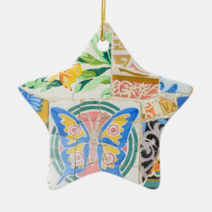 Park Guell mosaics Ornament