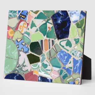 Park Guell mosaics Plaque
