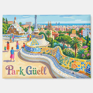 Park Güell Spain Magnet