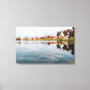 Park in Batumi Canvas Print