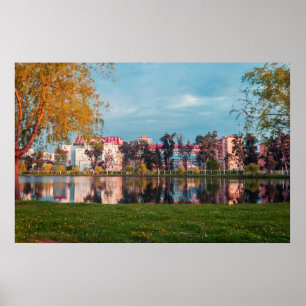 Park in Batumi Poster