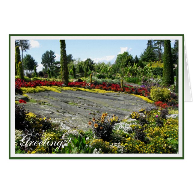 Park Landscape Photo customisable Frames (Front Horizontal)