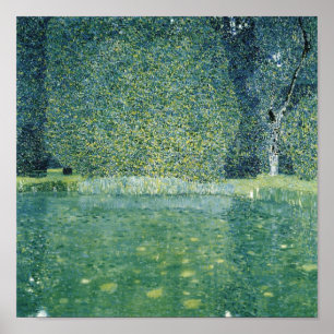 Park of Schloss Kammer — Gustav Klimt (1910) Poster