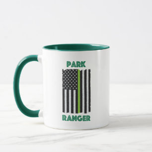 Park Ranger Flag Mug