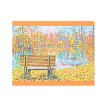 Park Scenery Garden Bench Fall Colours Autumn Leaf