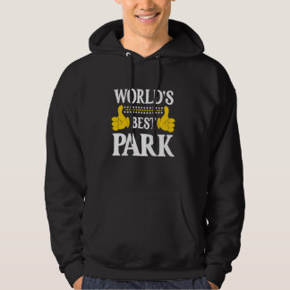 Park Surname Funny Team Family Last Name World's B Hoodie