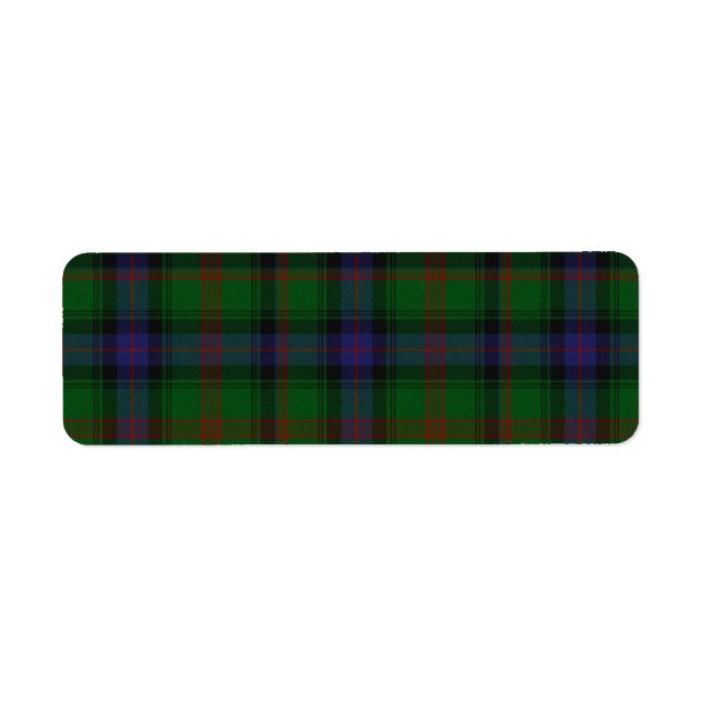 Park tartan green blue plaid (Front)