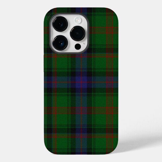 Park tartan green blue plaid Case-Mate iPhone case (Back)
