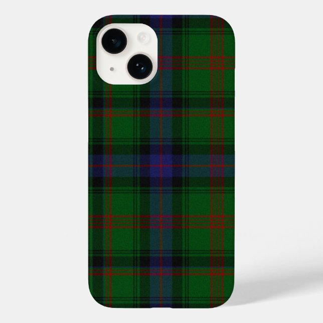 Park tartan green blue plaid Case-Mate iPhone case (Back)