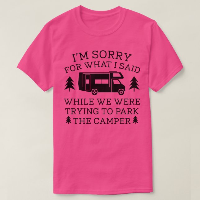 Park The Camper 1 T-Shirt (Design Front)