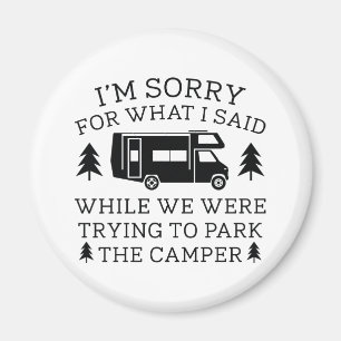 Park The Camper Magnet
