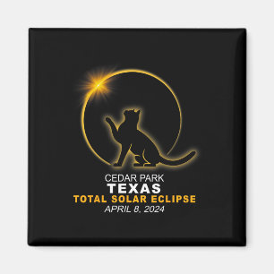 Park Total Solar Eclipse Apr 8 2024 Magnet
