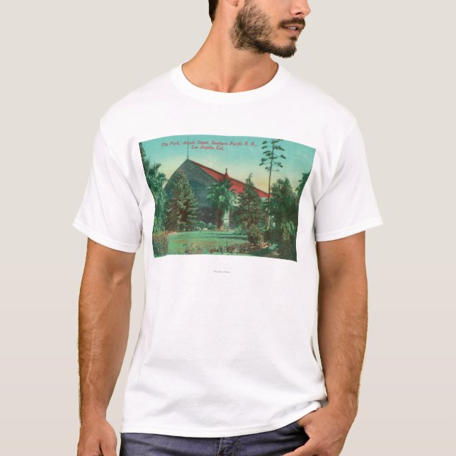Park View of SP RR Arcade Depot T-Shirt (Front)