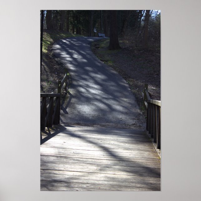 Park Walking Path Poster (Front)