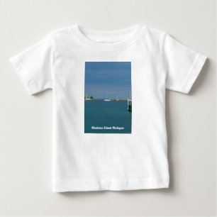 Parked At Mackinac Harbour Baby T-Shirt