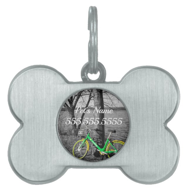 Parked At White Rock Select Pet ID Tag (Front)