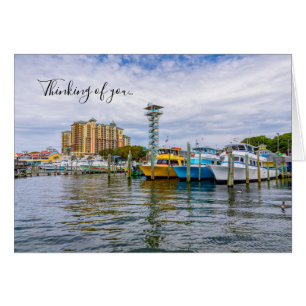 Parked Boats Destin Florida Harbour Thinking U Car