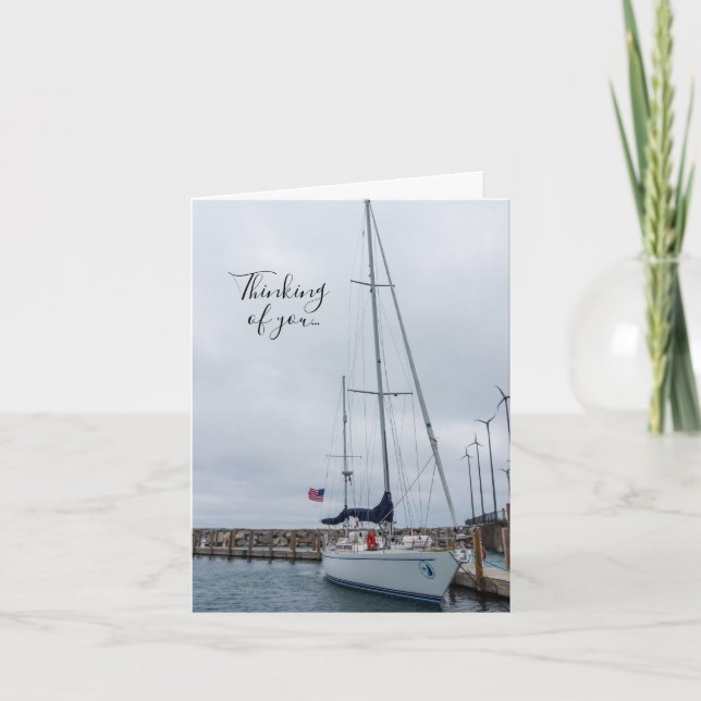 Parked Thinking Of You Card (Front)