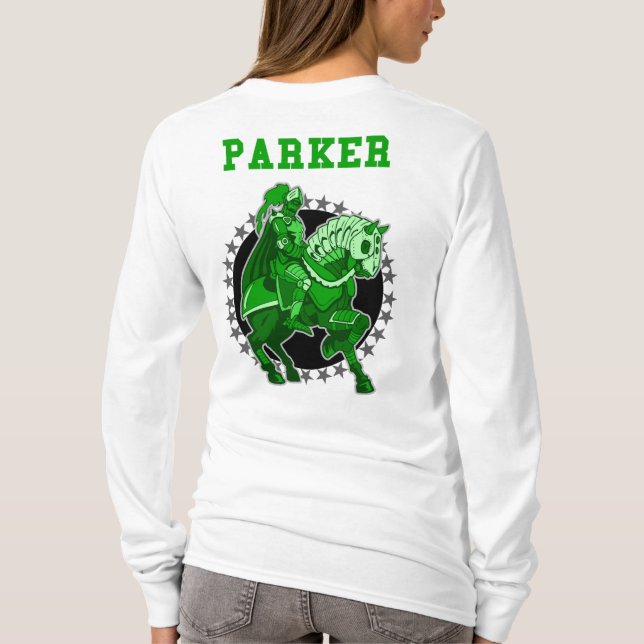 parker, charity T-Shirt (Back)