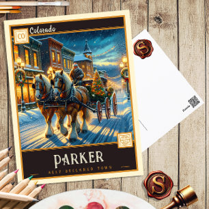Parker, Colorado Vintage Postcard