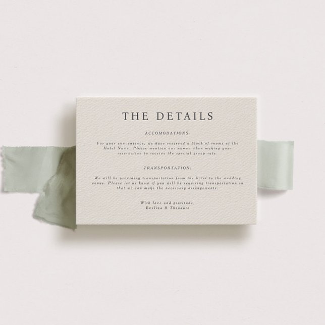 Parker Landscape Wedding Details Card (Creator Uploaded)