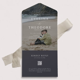 Parker Photo Seal and Send Wedding Invitation