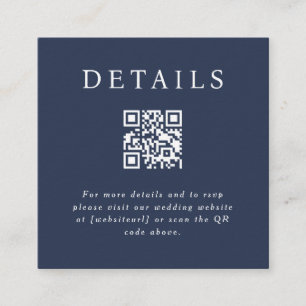 Parker QR Code Insert Card