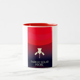 Parker Solar Probe Exploration Two-Tone Coffee Mug