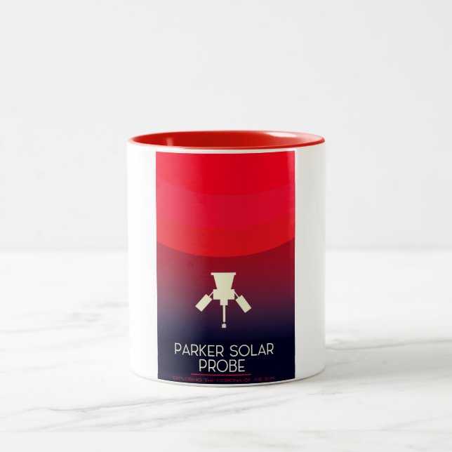 Parker Solar Probe Exploration Two-Tone Coffee Mug (Center)