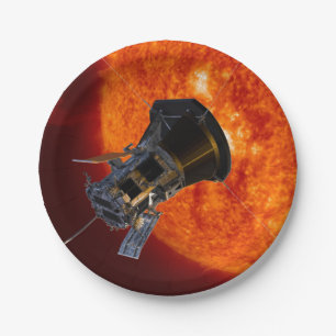 Parker Solar Probe Spacecraft Paper Plate