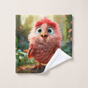 Parker - The Red Cardinal Chick Bath Towel Set