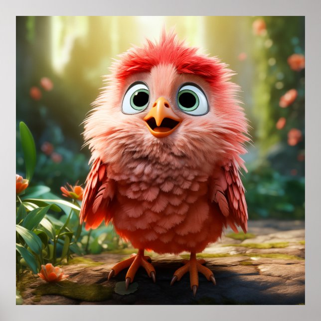 Parker - The Red Cardinal Chick Poster (Front)