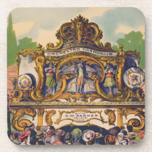 Parker's Band Organs, Famous For Beauty And Tone Coaster