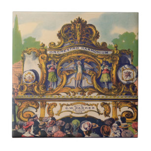 Parker's Band Organs, Famous For Beauty And Tone Tile