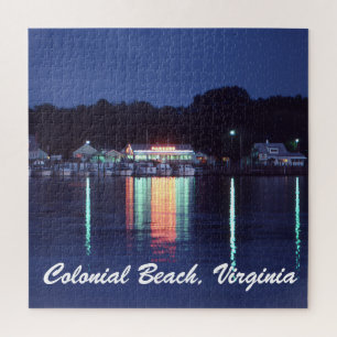 Parkers Seafood Restaurant, Square  Jigsaw Puzzle