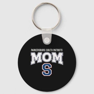 Parkersburg South Patriots Logo Mum Hs  Key Ring