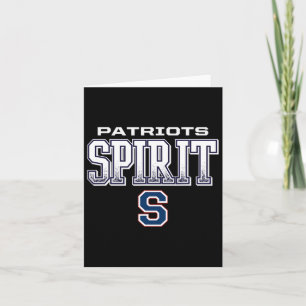 Parkersburg South Patriots Logo Spirit Hs Card